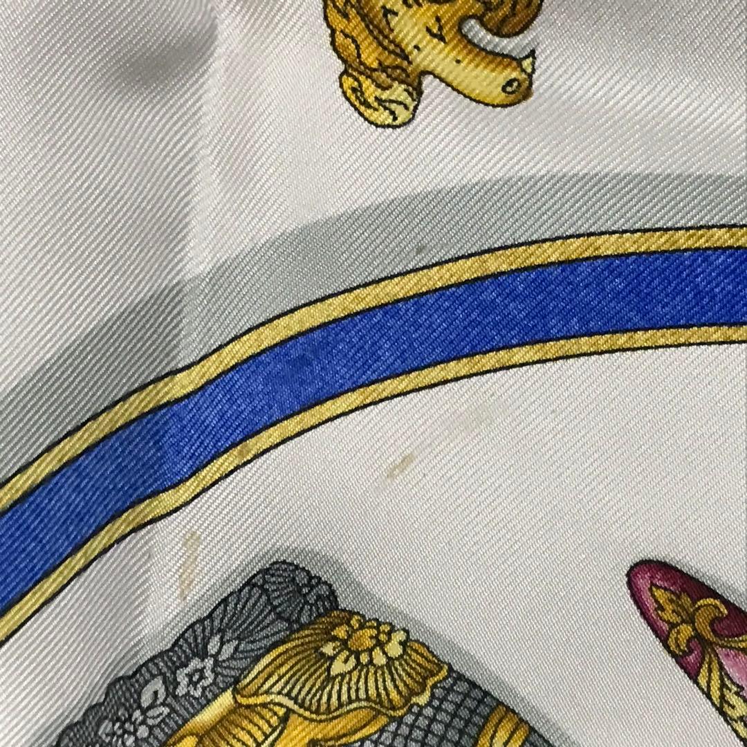 HERMES エルメス スカーフ 香水瓶 88cm✖️88cm /M6