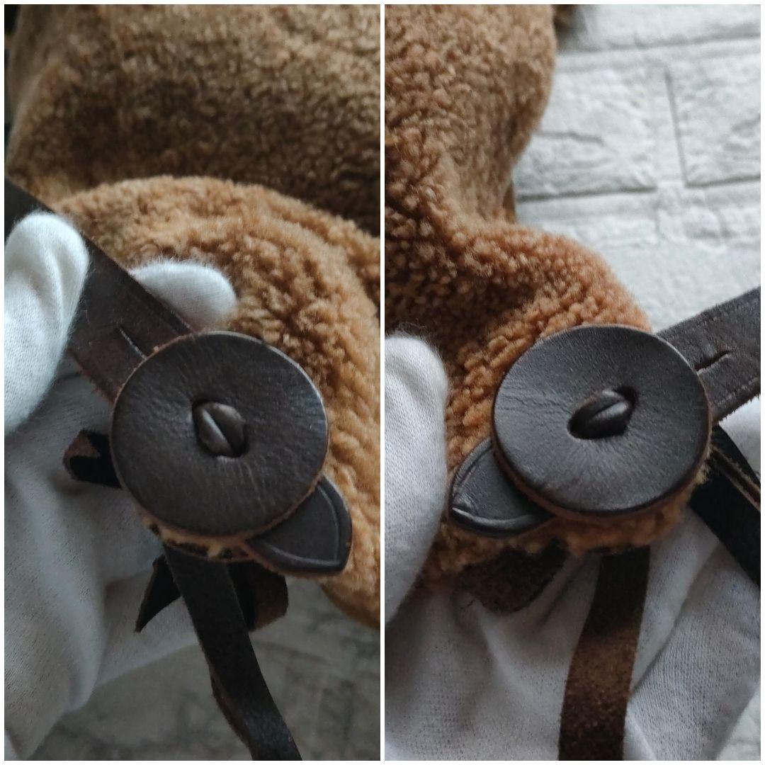 さぼさぼ様専用】IL BISONTE イル ビゾンテ リアルムートン リュック