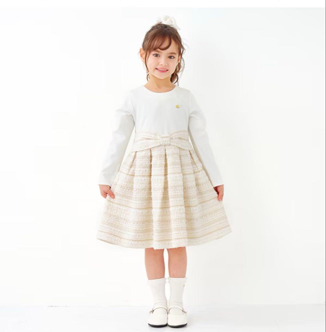 新品 ケイトスペード 入学式 ワンピース ツイード