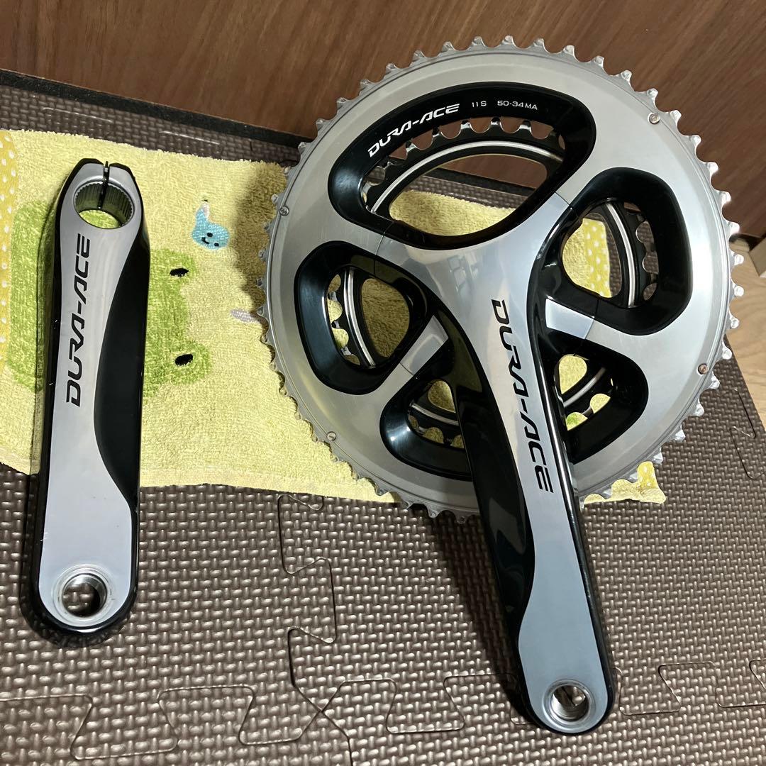 DURA-ACE FC-9000 クランクセット　170mm 50×34 シマノ SHIMANO デュラエース FC-9000 DURA-ACE クランク 170mm 50/34