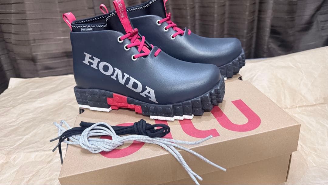 限定 未使用　CCILU HONDA コラボ 26.5 オリジナルシューズブランド「ccilu（チル）」と「Honda」のコラボ
