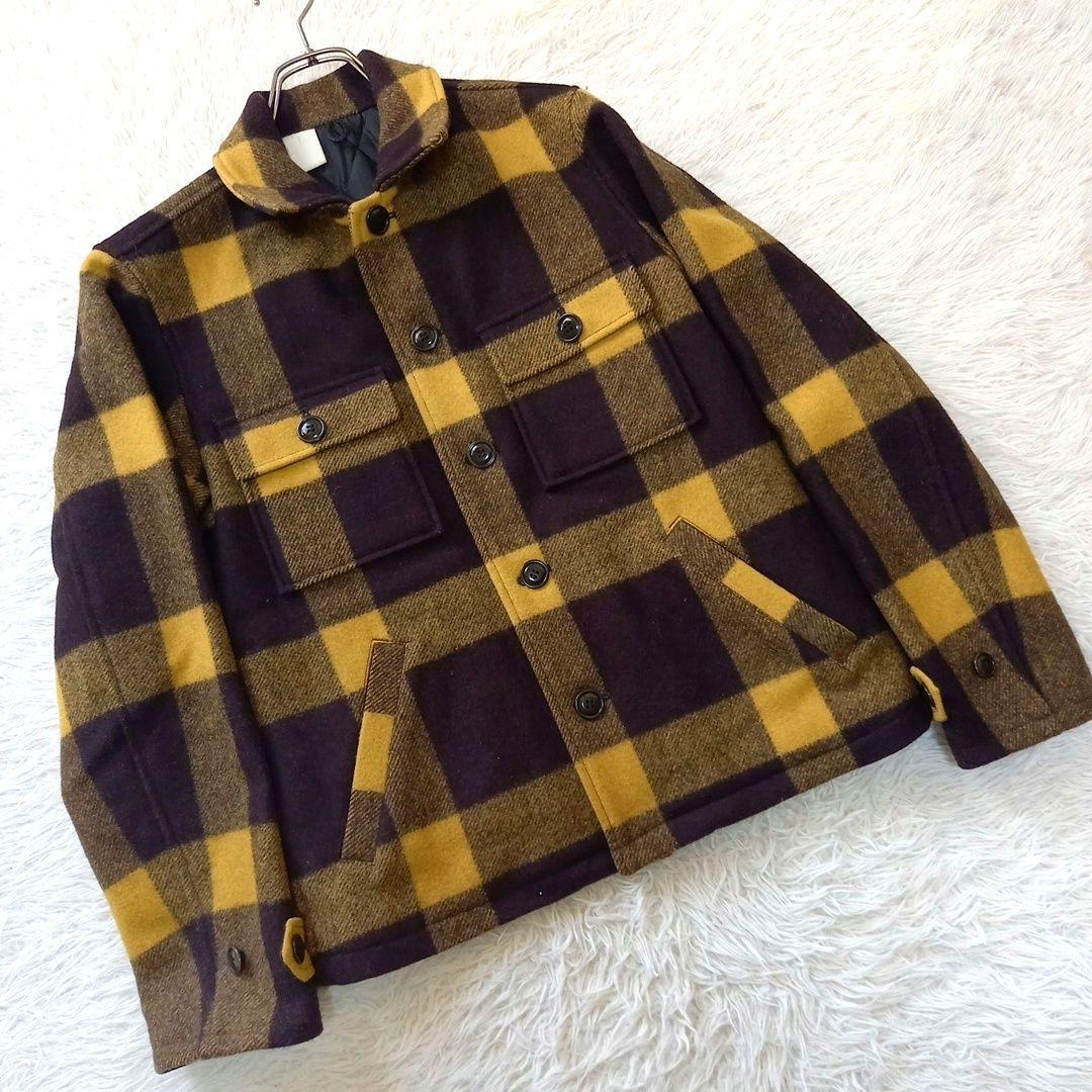 フォロー割 エヌハリウッド バッファローチェックジャケット ブロック