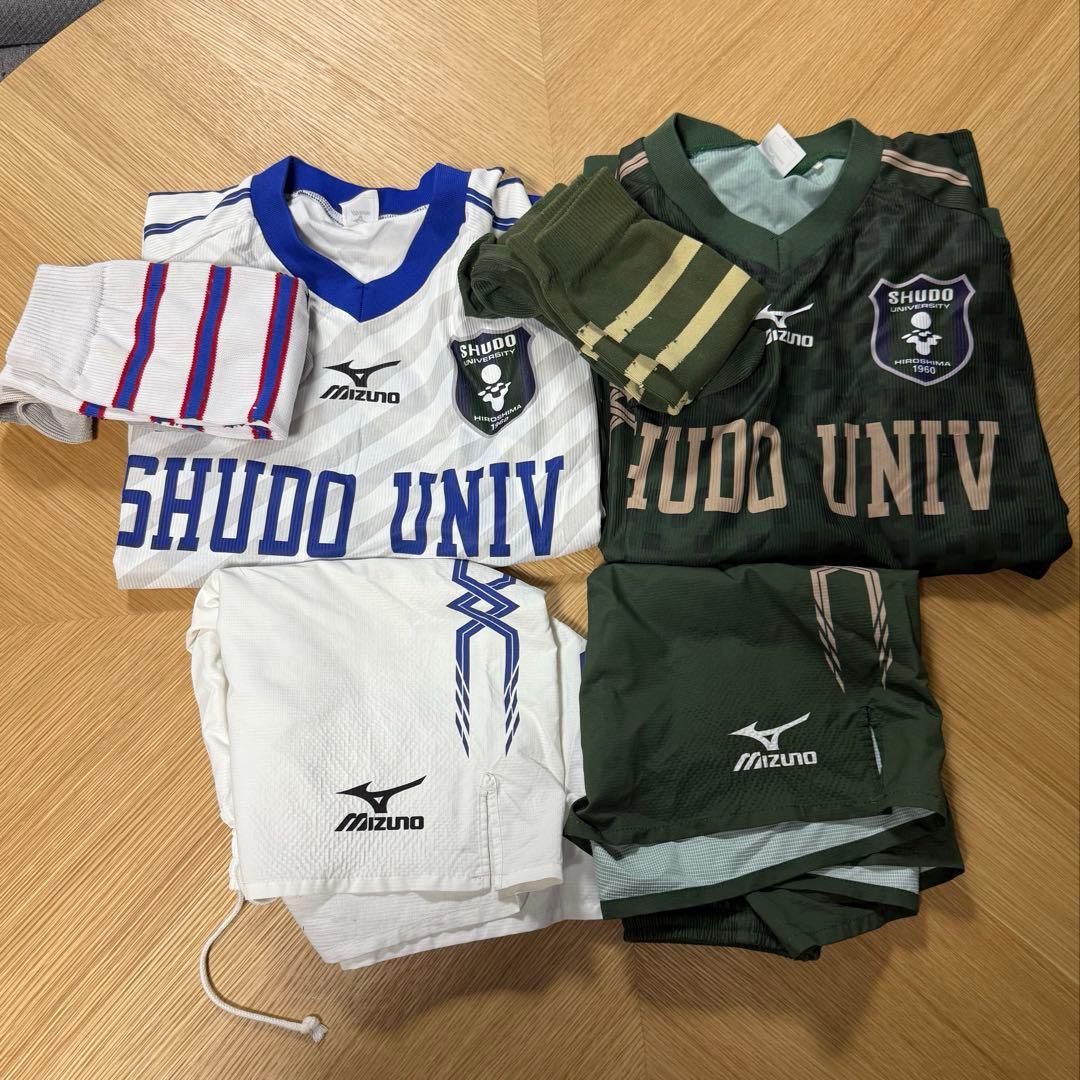 広島修道大学サッカー部ユニフォームフルセット - メルカリ