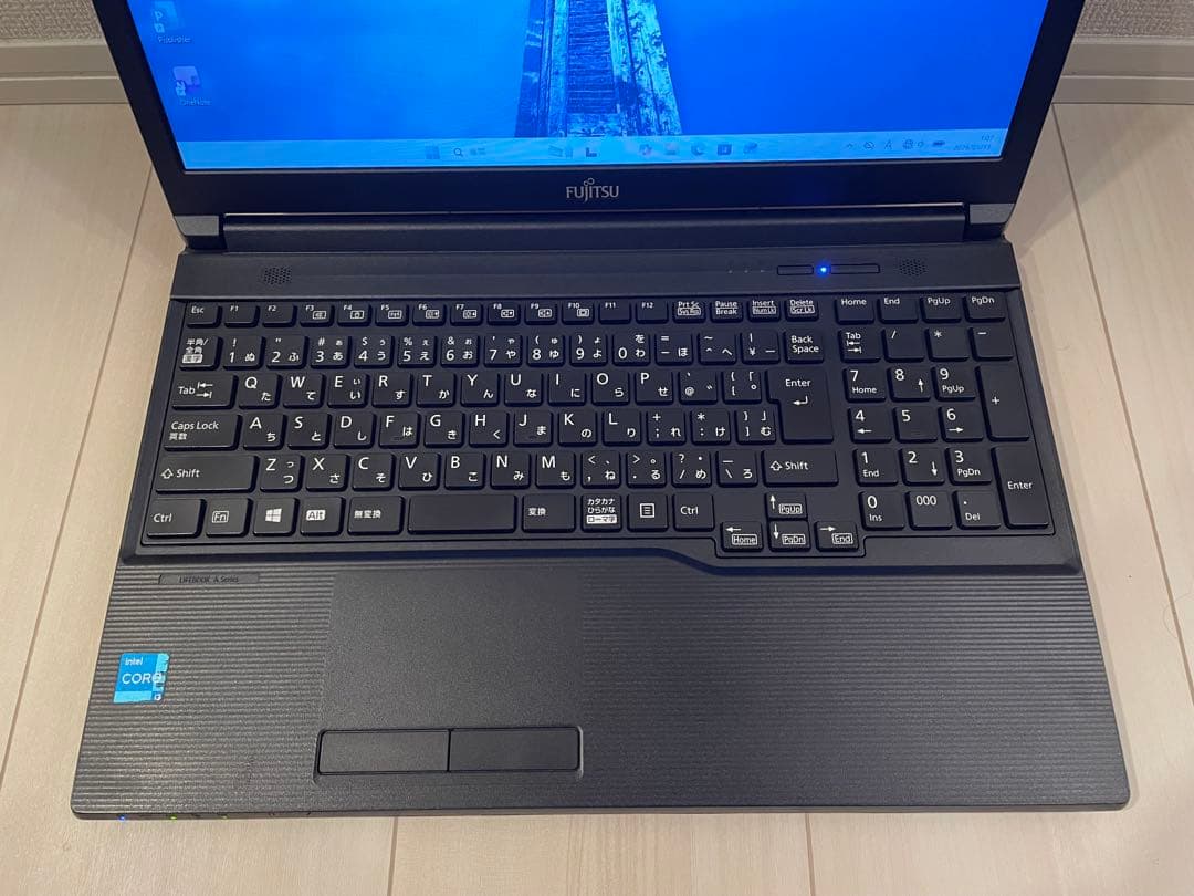 富士通 A5511/G i3-1125G4 大容量バッテリーモデル Office - メルカリ