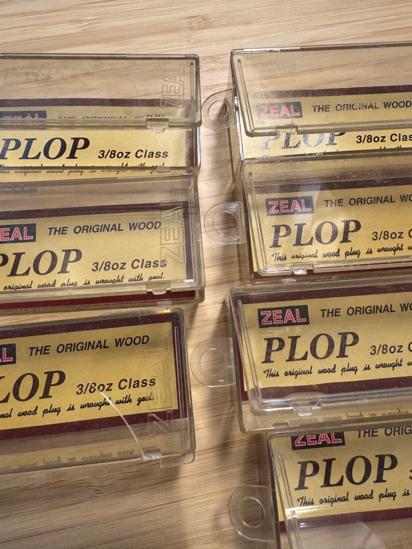 PLOP 3/8oz NIB 7個セット ZEAL2000年製 - メルカリ