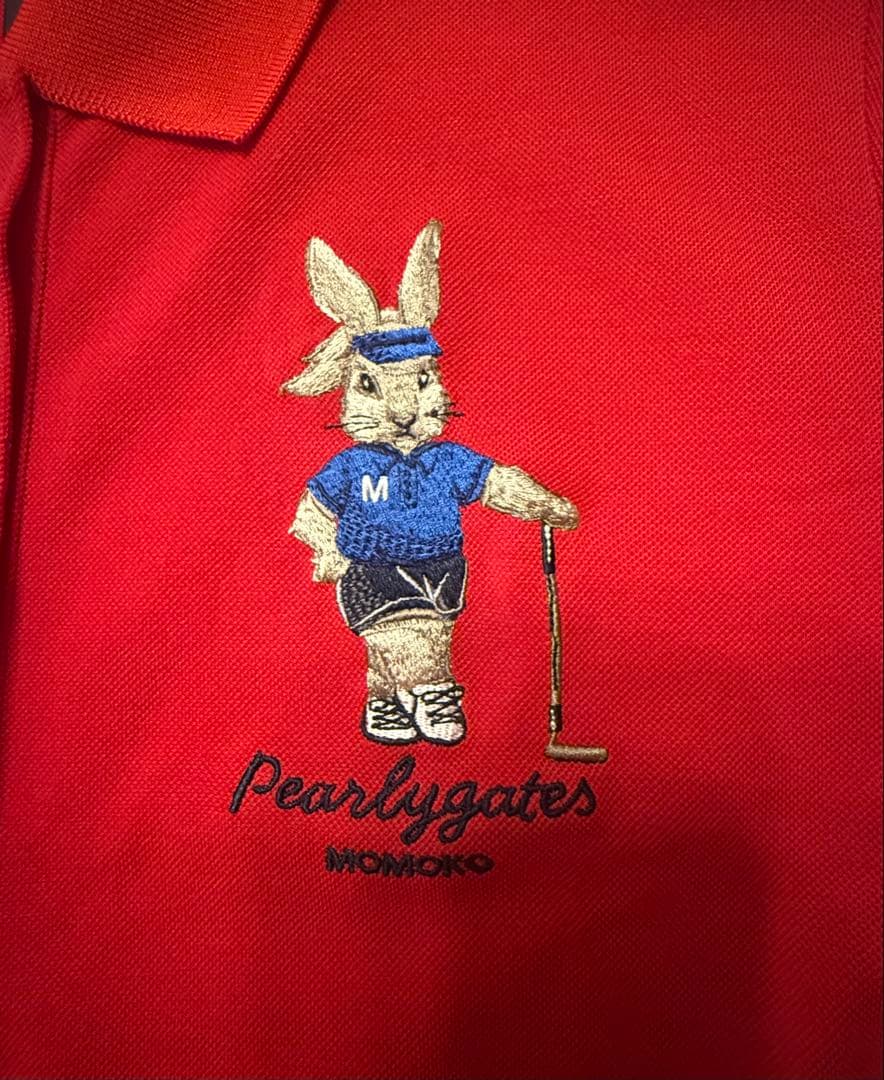 極美品】PEARLYGATES パーリーゲイツ トラッドラビット ポロシャツ