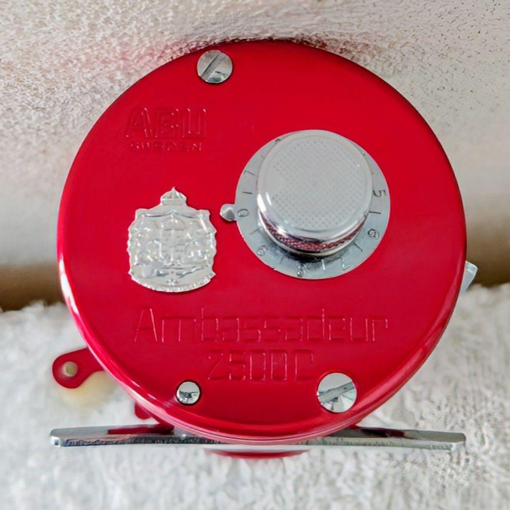 極美品 ABU アブ アンバサダー 2500C ノスタルジア レッド - メルカリ