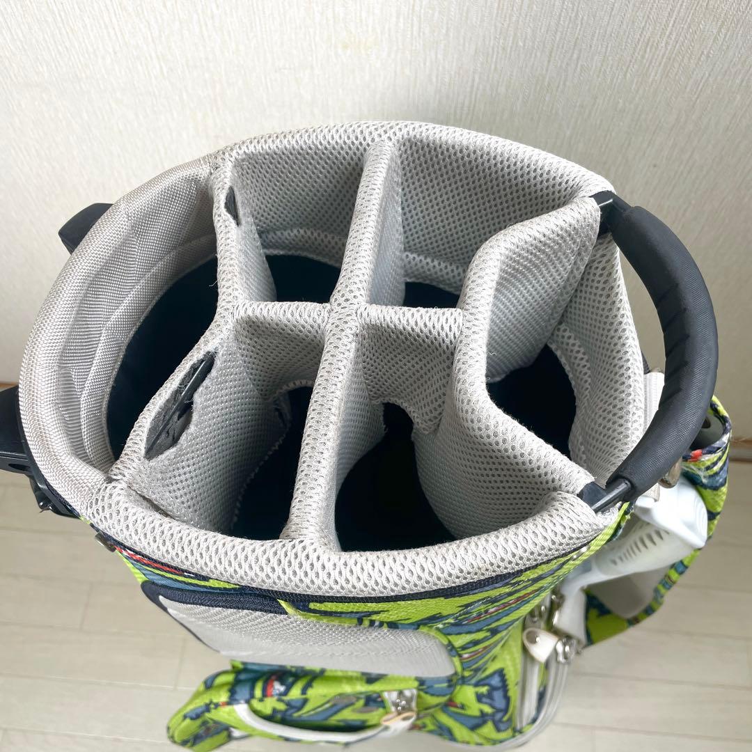 希少 パーリーゲイツ PEARLY GATES ワニ柄 キャディバッグ スタンド