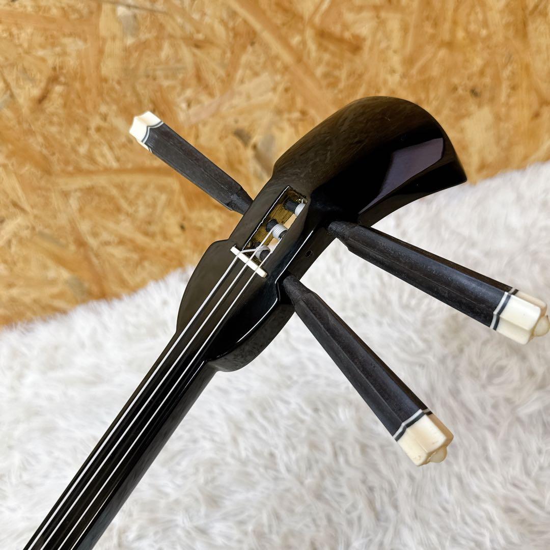 沖縄三線 初心者向け 和楽器 民謡用 三味線 本体のみ②