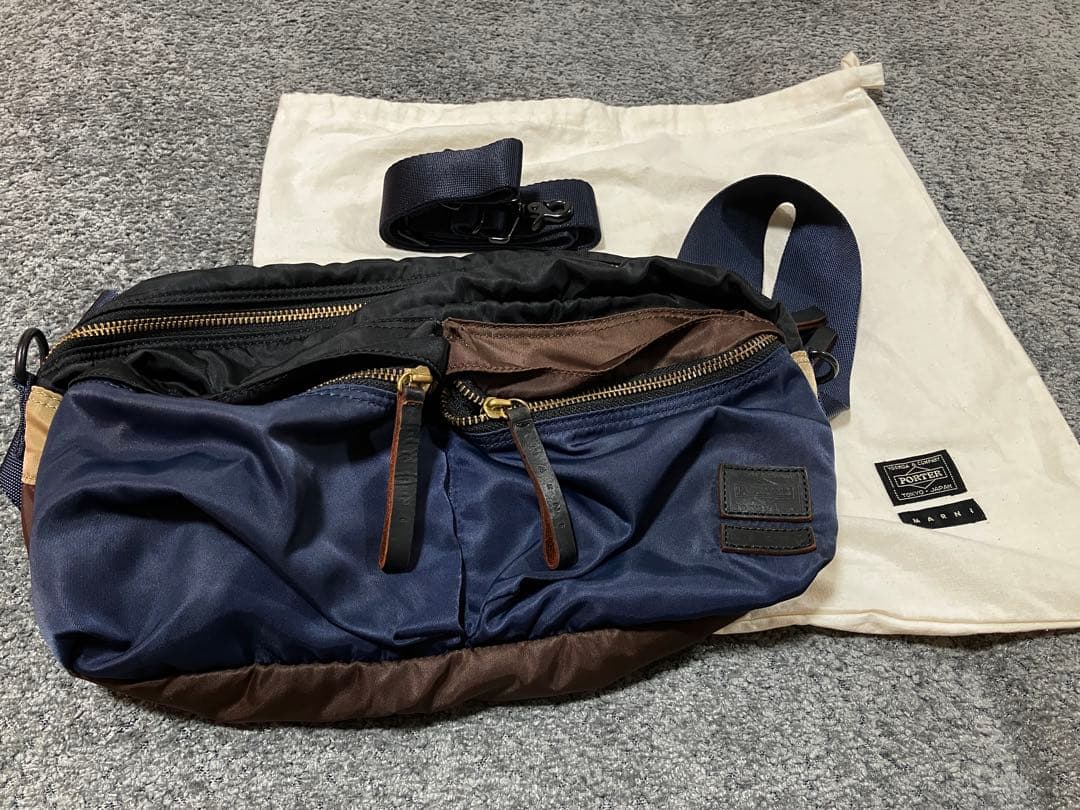 正月のみ】マルニ ポーター MARNI x PORTER ウエストバッグ - メルカリ