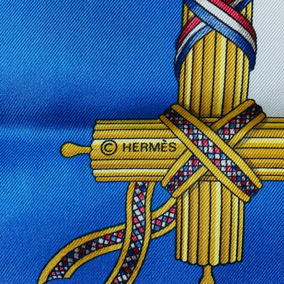 HERMES エルメス スカーフ カレ90 フランス革命を記念して シルク