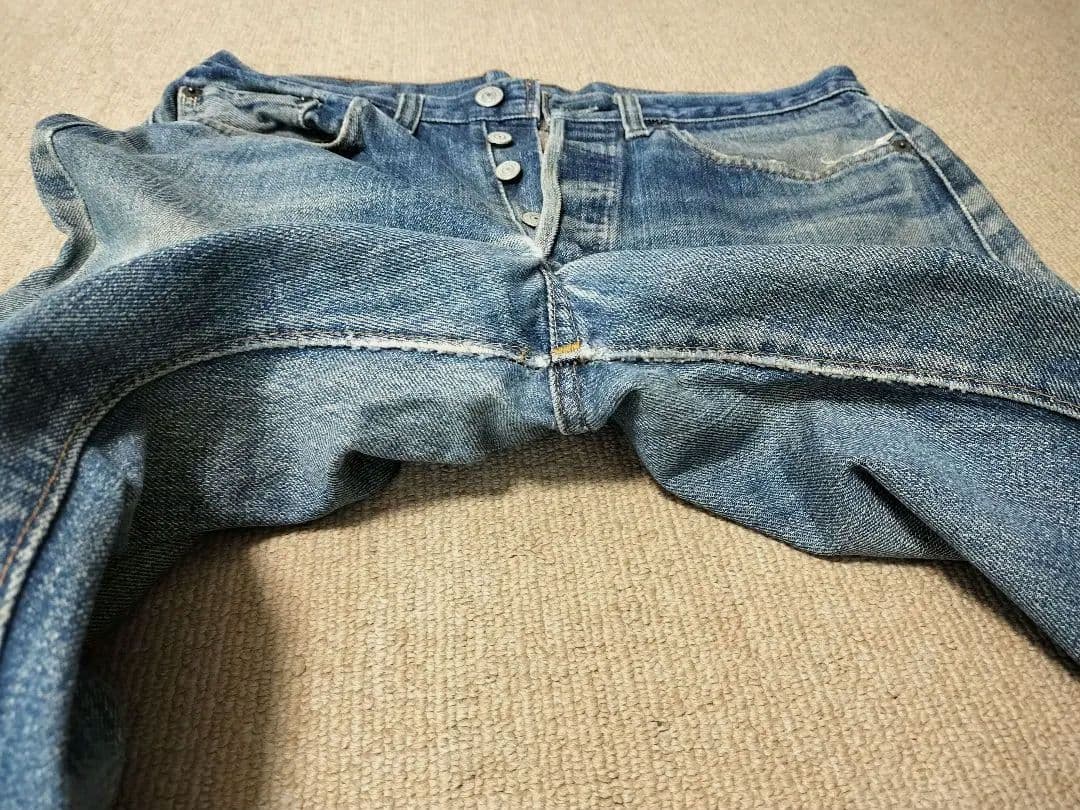 s*ー様 Levi's 501 66前期 W33 ヴィンテージ ノーリペア - メルカリ