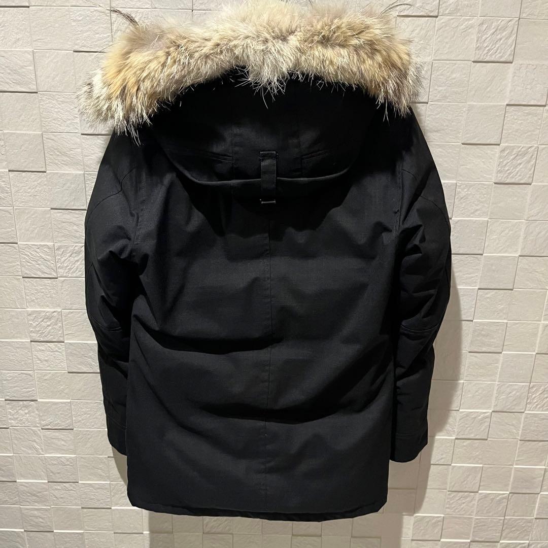 極美品】カナダグース ジャスパー クレストン ブラックレーベル 黒 XXS