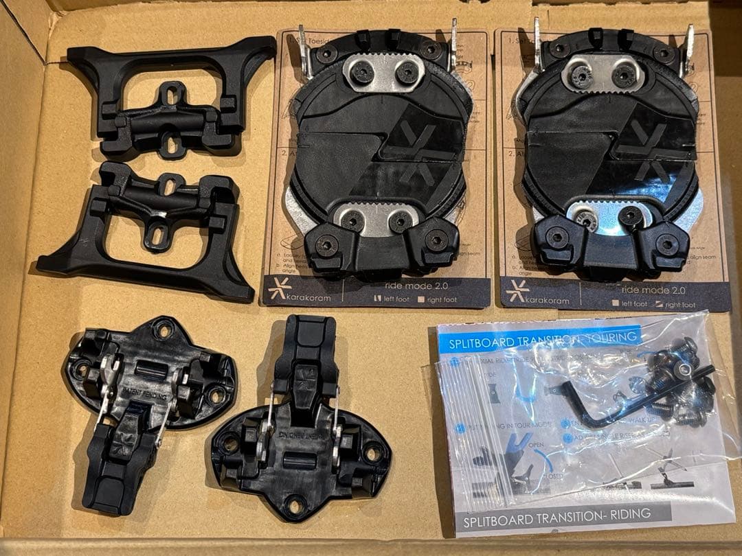 Karakoram カラコラム スプリットボード用 インターフェイスセット
