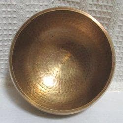 シンギングボウル(槌目) 912g ヒーリング チャクラボウル 密教法具