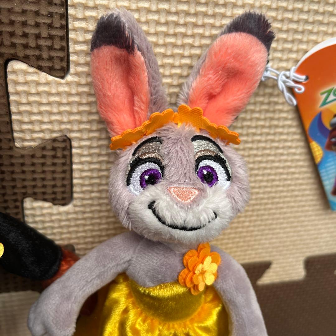ディズニー ズートピア2 ニック＆ジュディぬいぐるみチャーム
