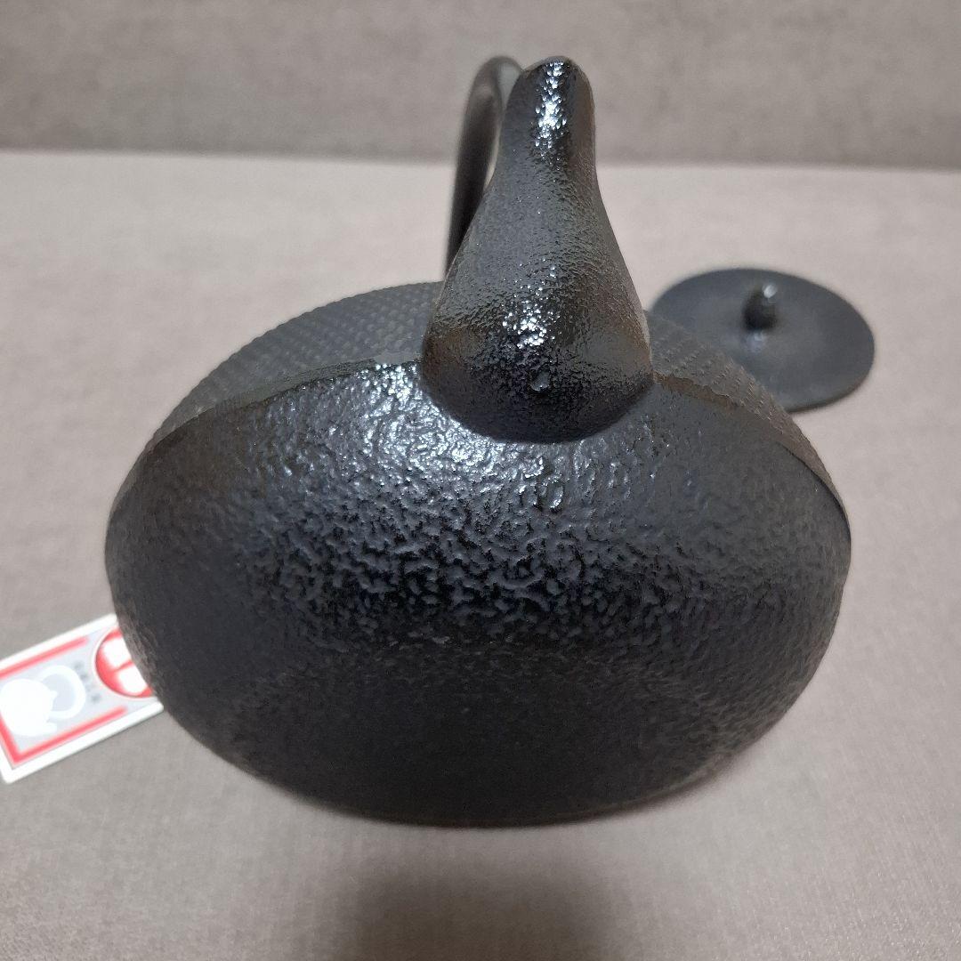 【未使用】南部鉄瓶 南部鉄器 1.7ℓ 運南堂 鍋元 平丸あられ