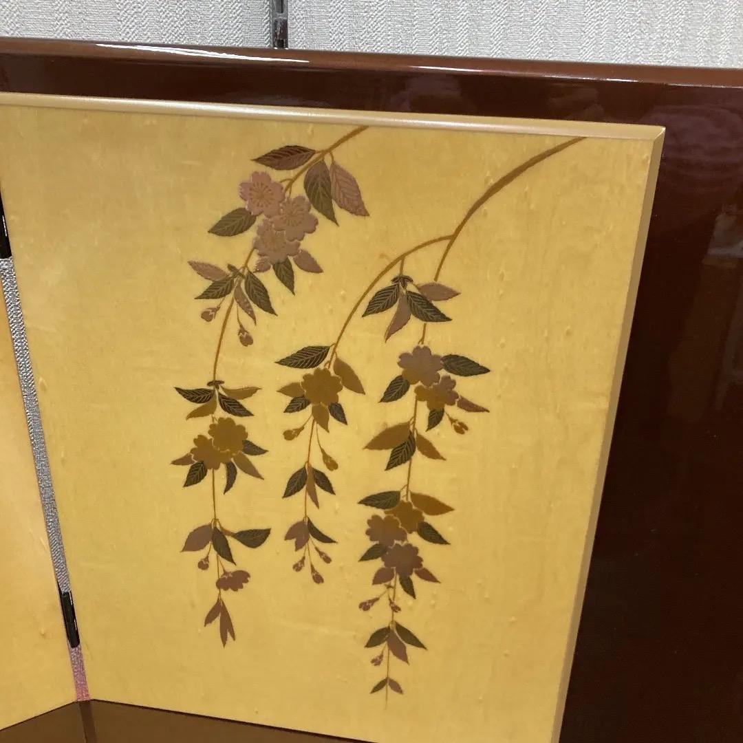 F15 台と屏風のみ 巾83㎝位 訳あり特価 ひな人形飾り台 高級