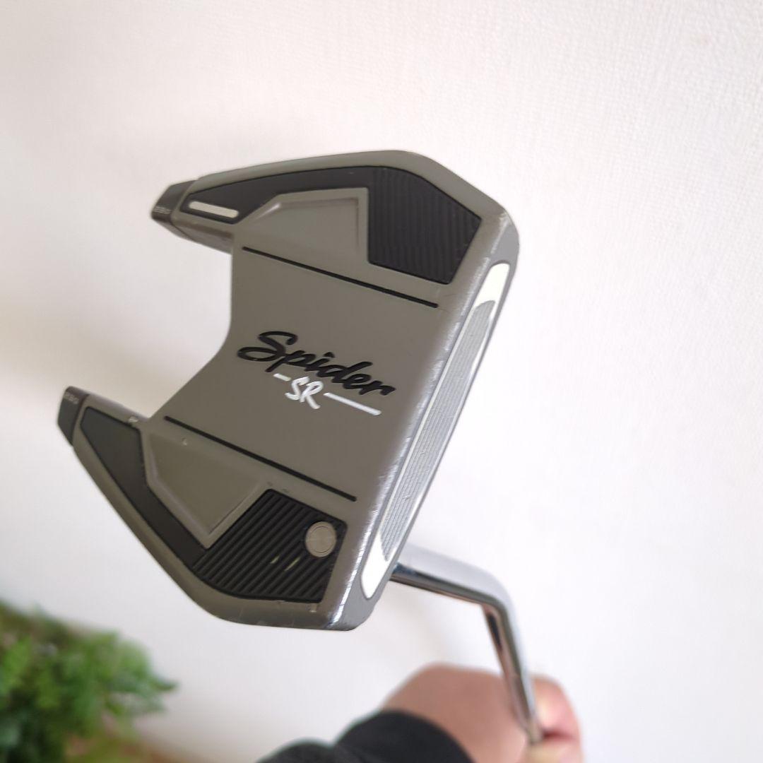 Spider SR パター グレー Super Strokeグリップ TaylorMade（テーラーメイド） スパイダー ZT スーパーストローク 2.0