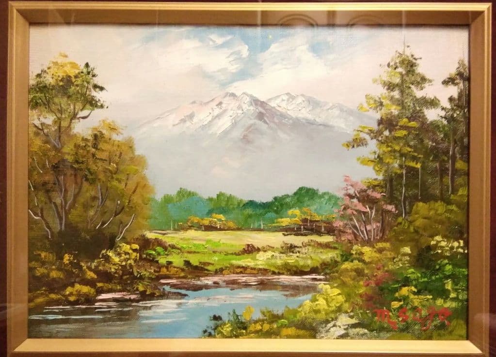 佐合政 作 薬師岳