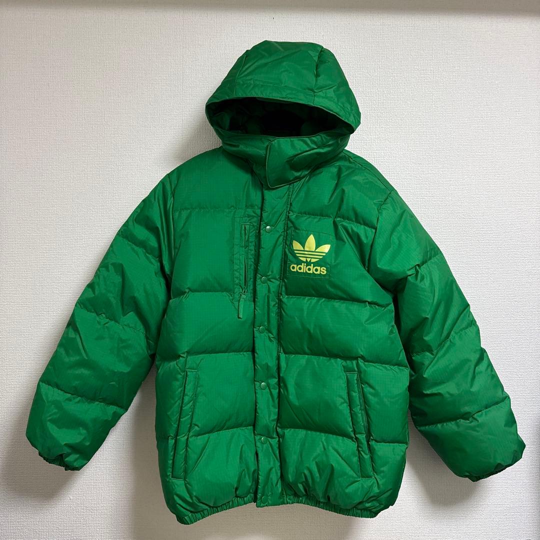 00s adidas ダウンジャケット - メルカリ