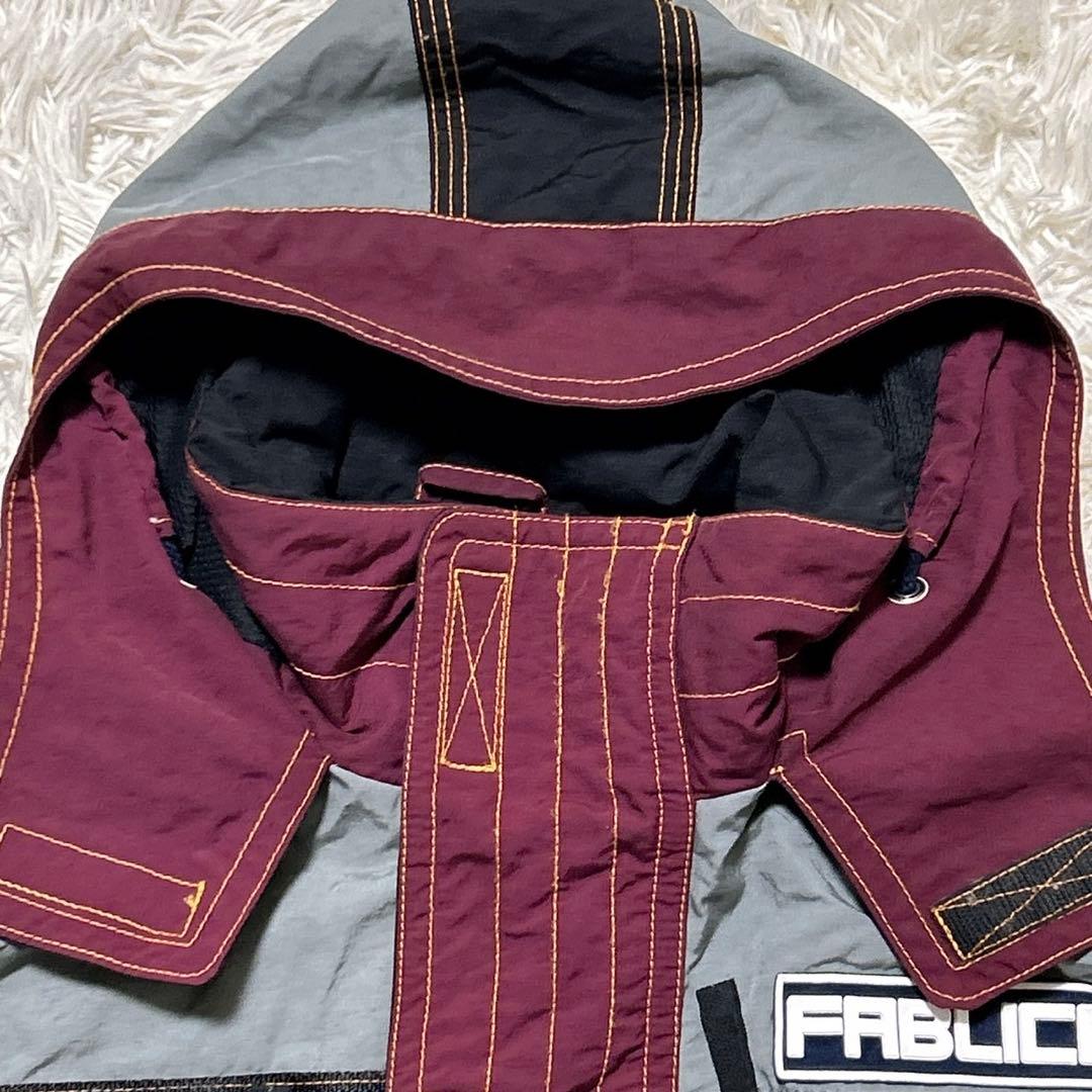 2414】FABLICE レアカラー スキーウェア エンジ色 M-激安 オンライン店