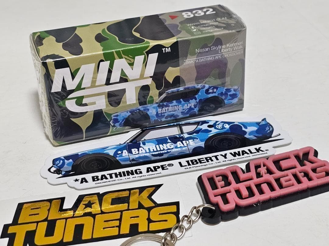 限定 LBWK Mini GT BAPE 日産 KENMERI + おまけ 限定 LBWK Mini GT BAPE 日産 KENMERI + おまけ MINI GT BAPE X LBWK
