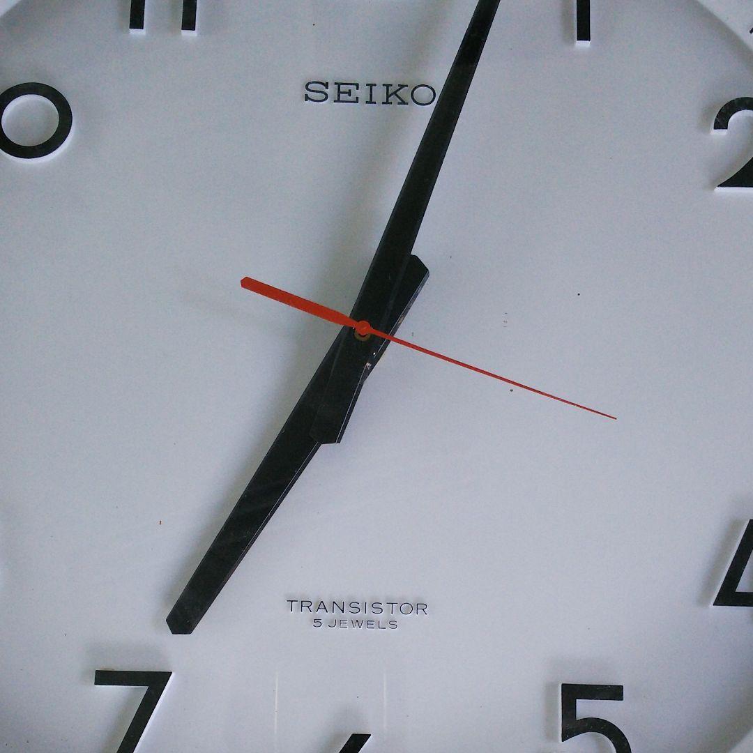 値下げ ) セイコー SEIKO トランジスタークロック 掛時計 ジャンク品