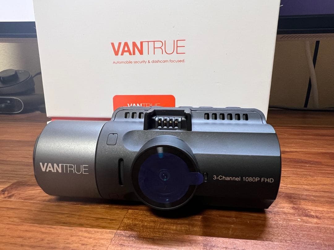 未使用】VANTRUE OnDash N4 microSDXC 256GB付き2025年最新】VANTRUEの