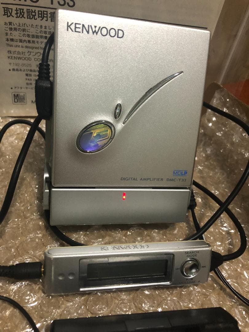 KENWOOD DMC-T33 ポータブルMDプレーヤー MDLP対応 - メルカリ