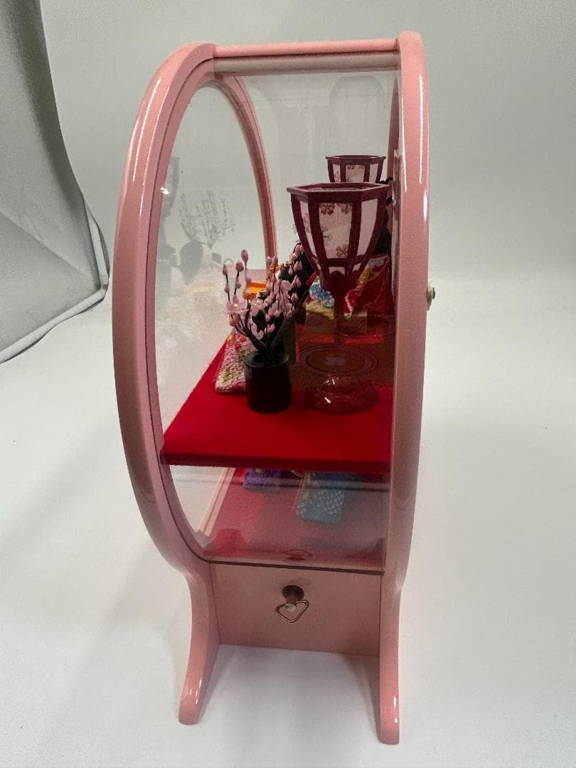 藤菊作 ひな人形 ケース飾り 三段セット 和風 インテリア 雛祭り