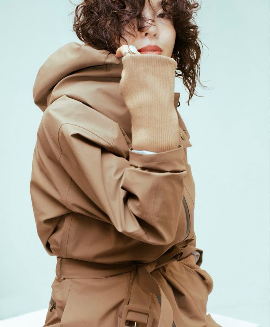 ワイルドシングス × ナガオヨシミ☆レイヤージャンプスーツ ブラウン S