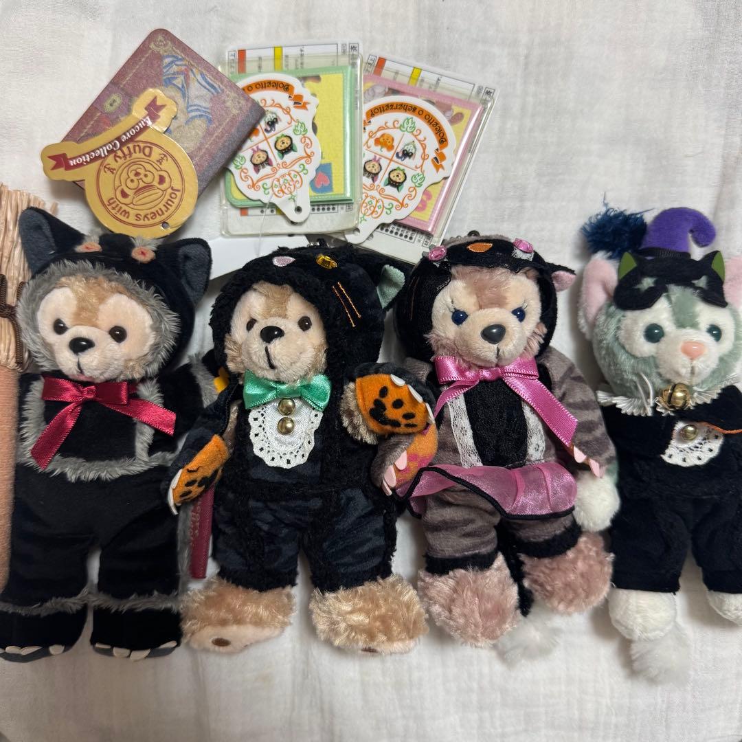 ダッフィー シェリーメイ ジェラトーニ ぬいぐるみバッジ