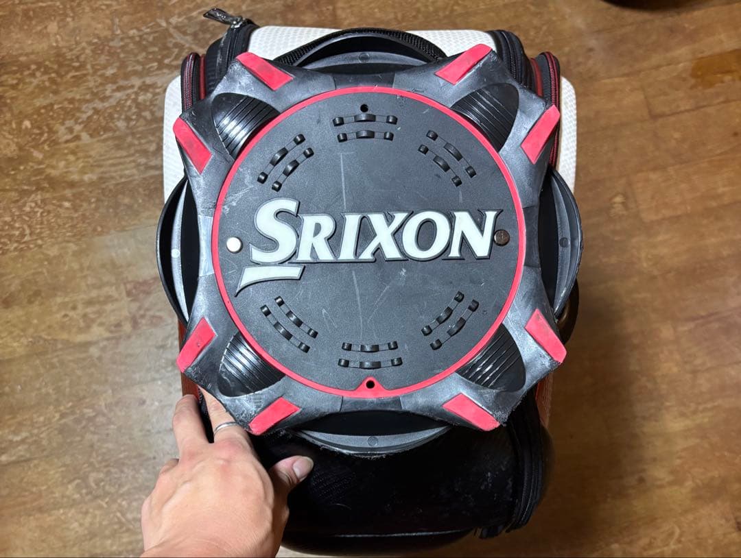 Srixon キャディバッグ 黒/白/赤の通販はau PAY マーケット - 輸入雑貨