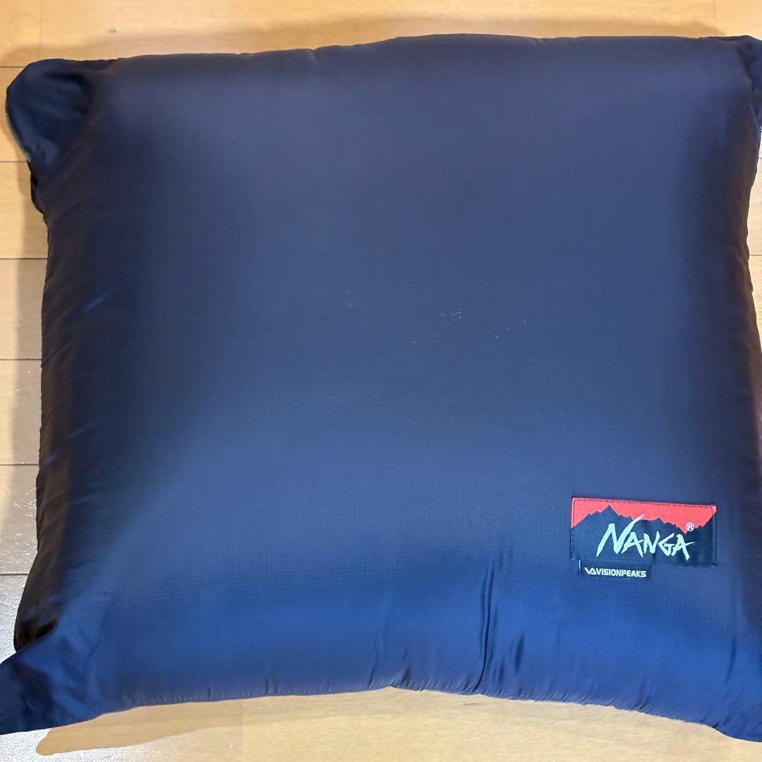 NANGA ×VISION PEAKS 封筒型シュラフ寝袋 NANGA × VISIONPEAKS 封筒型シュラフ IBUKI SQUAREBAG 800 IBUKISQ800