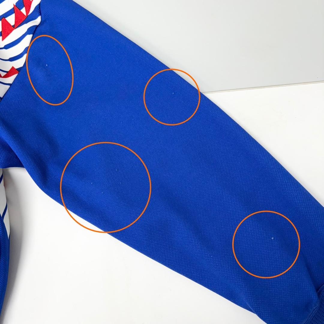 FU81《サッカー日本代表ジャージ》アシックス　トラックジャケット　ドーハ94年