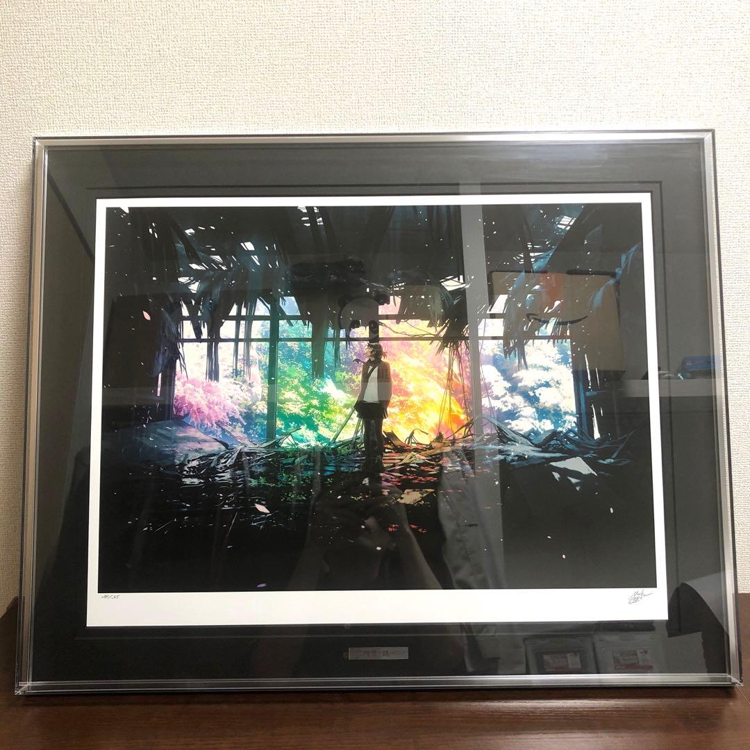 mocha 版画　作品名「四景-眺-」 mocha 版画 作品名「四景-眺-」 - メルカリ