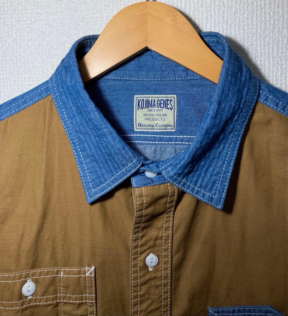 KOJIMA GENES 児島ジーンズ デニムシャツ サイズXL