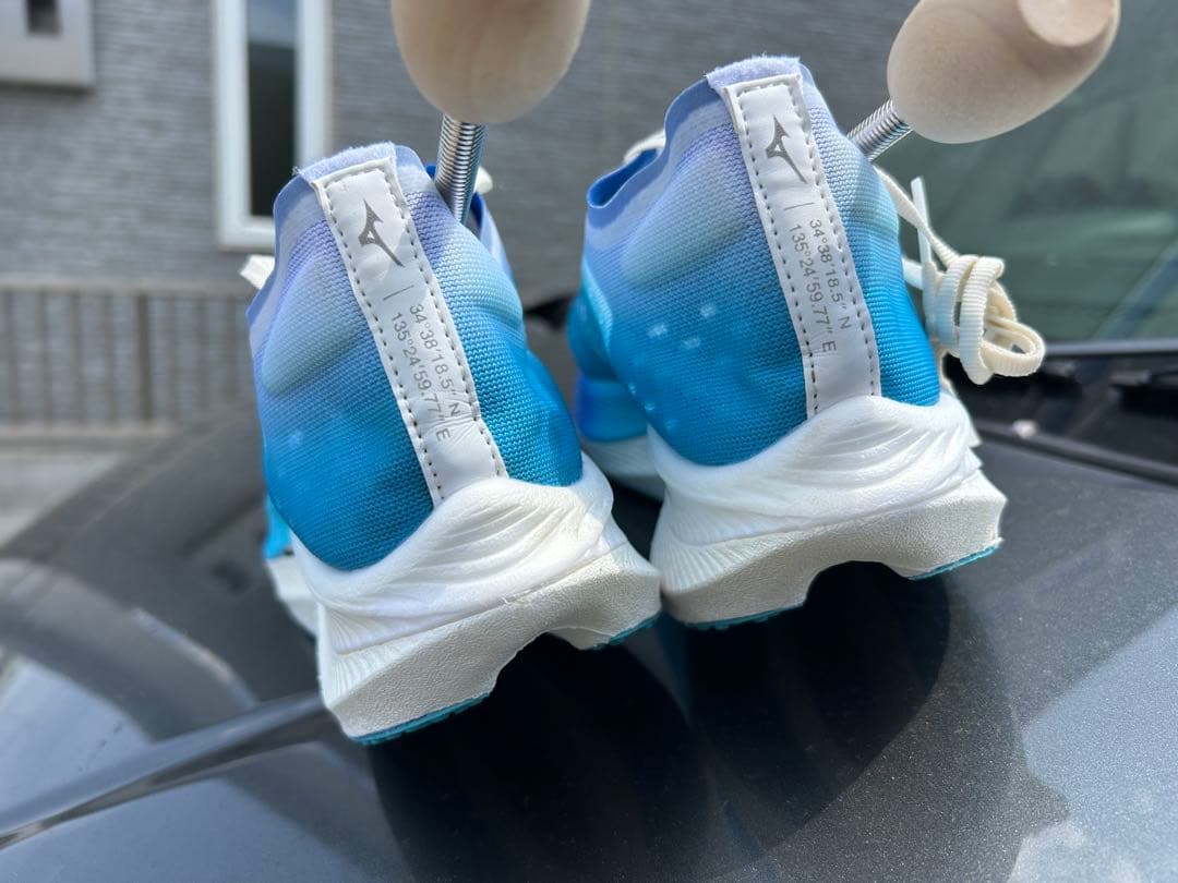 土日限定値下　ミズノ ランニングシューズ ウエーブリベリオン 28.0cm