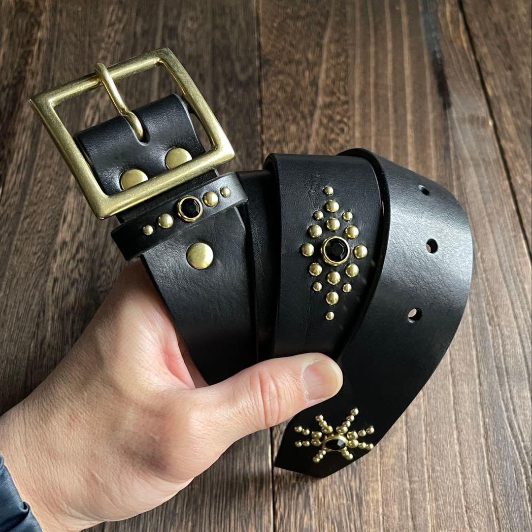 ディッキーズ874専用スタッズベルト 真鍮 ミッスーリ HTC CALEE - メルカリ