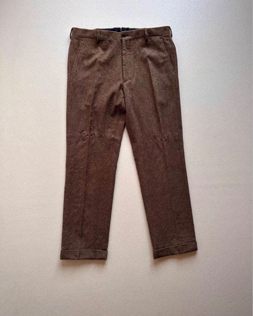 イタリア製 ラルフローレン ウール スラックス ブラッドフォードパンツ