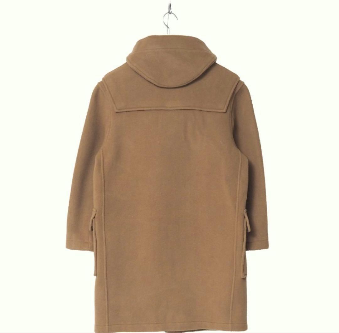 英国製 CLOVER ALL キャメル メルトンダッフルコート EUR 48