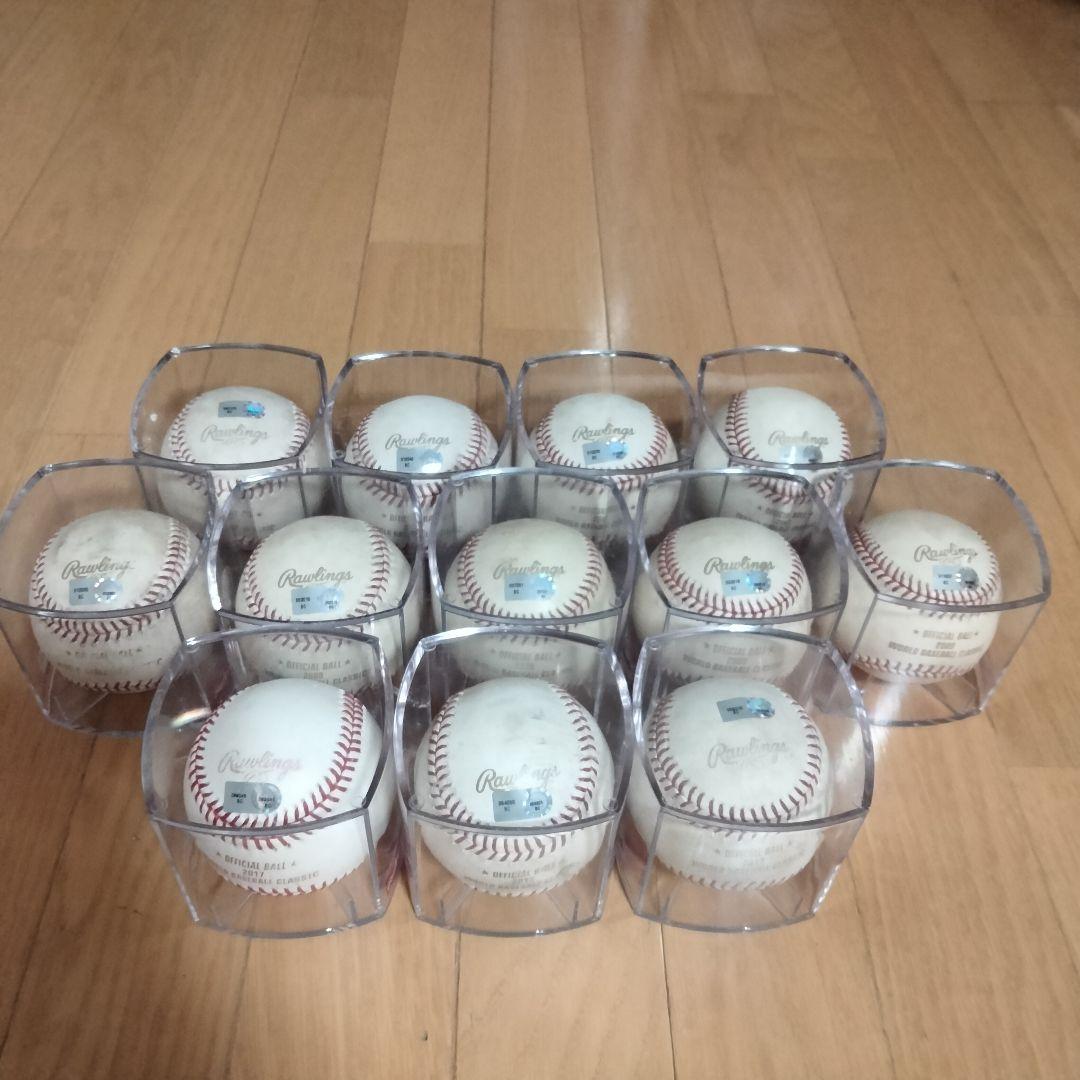 正月価格)2009年 2013年 2017年 WBC実使用ボール 12個 日本無 侍ジャパン ワールドベースボールクラシック WBC 2009年 使用球 - メルカリ