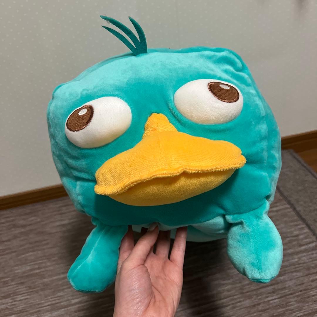 カモノハシ ペリー BIG クッション もちもち - メルカリ