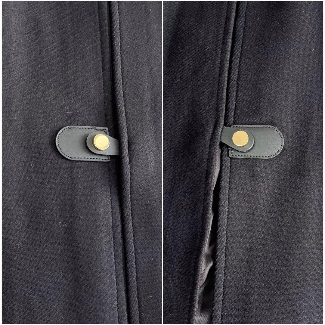 ザラ×マンテコ BTS・ヨンギ着 バックル付き ケープコート ポンチョ ウール