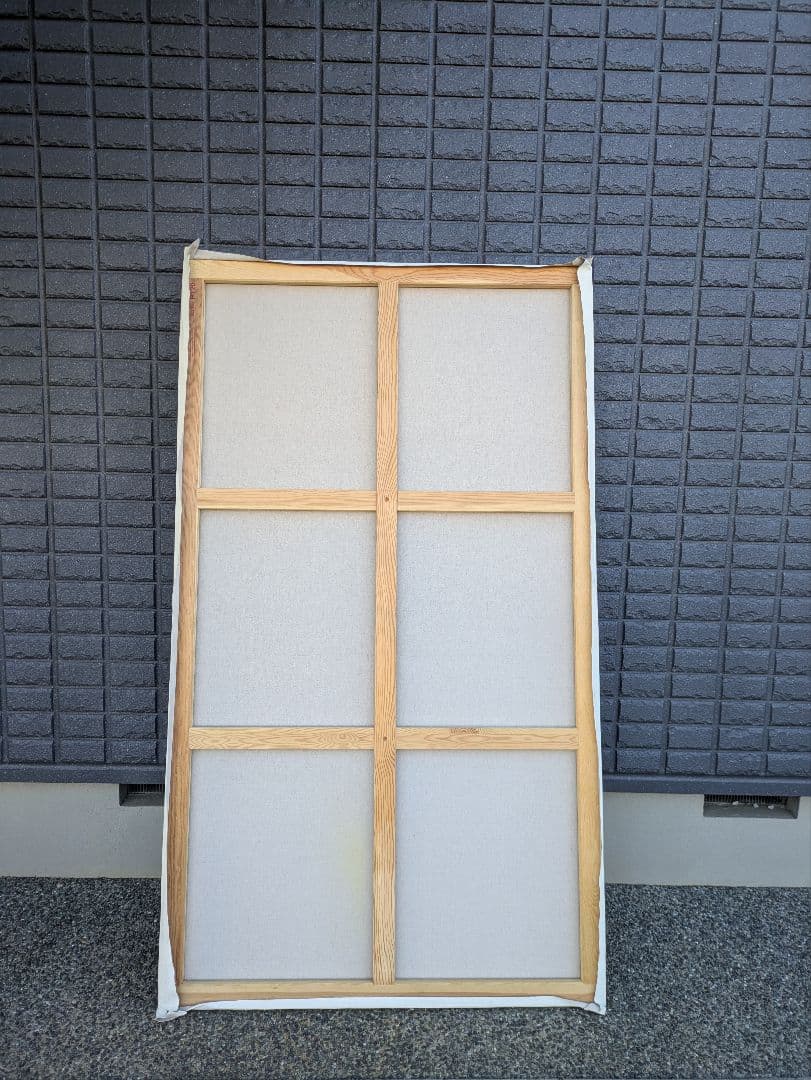 P120 油彩画用キャンバス木枠 キャンバス用 木枠 F20号 72.7×60.6cm 桐材 クレサンジャパン 未組立