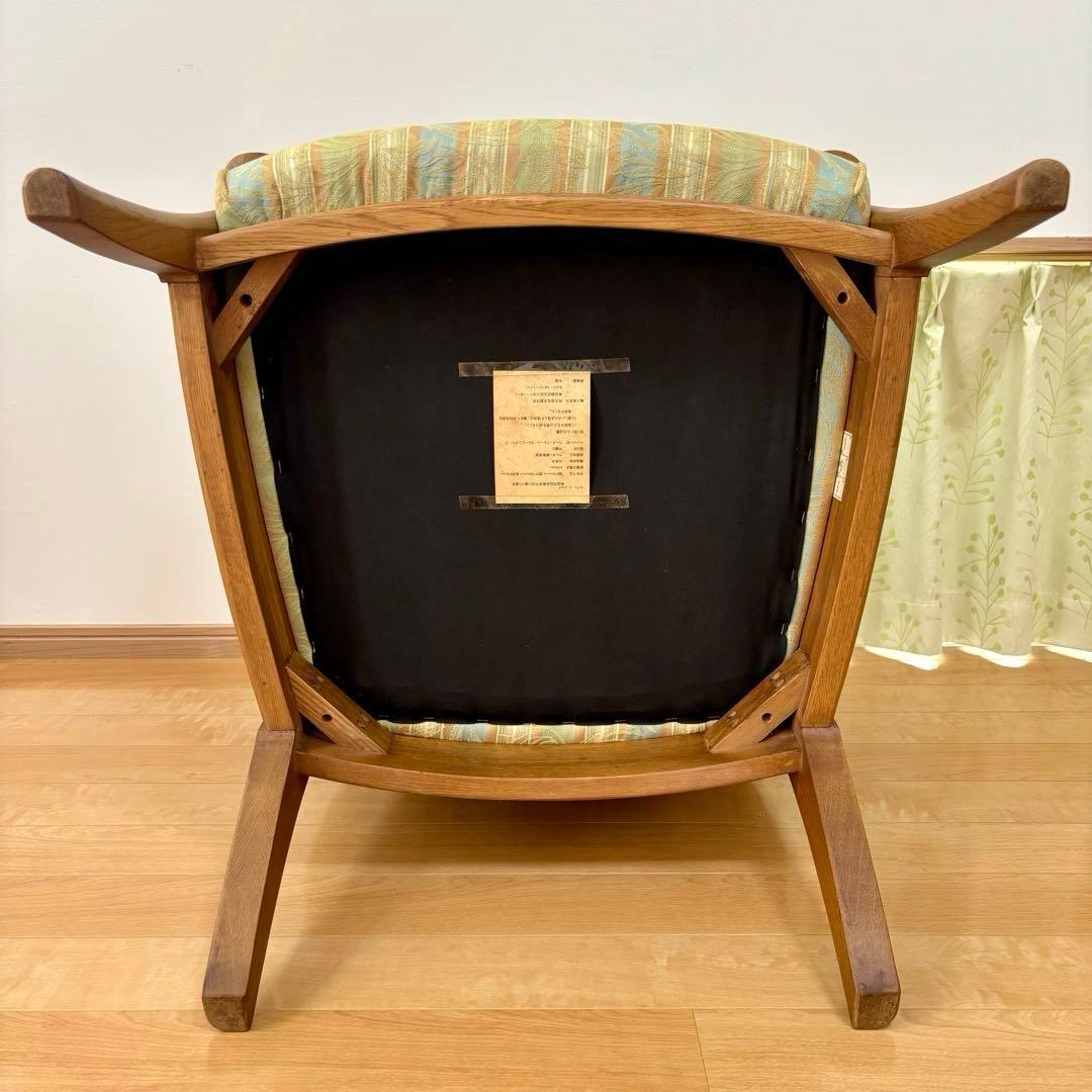 HIKARI 光製作所 アンティーク アームチェア 1人掛けソファ