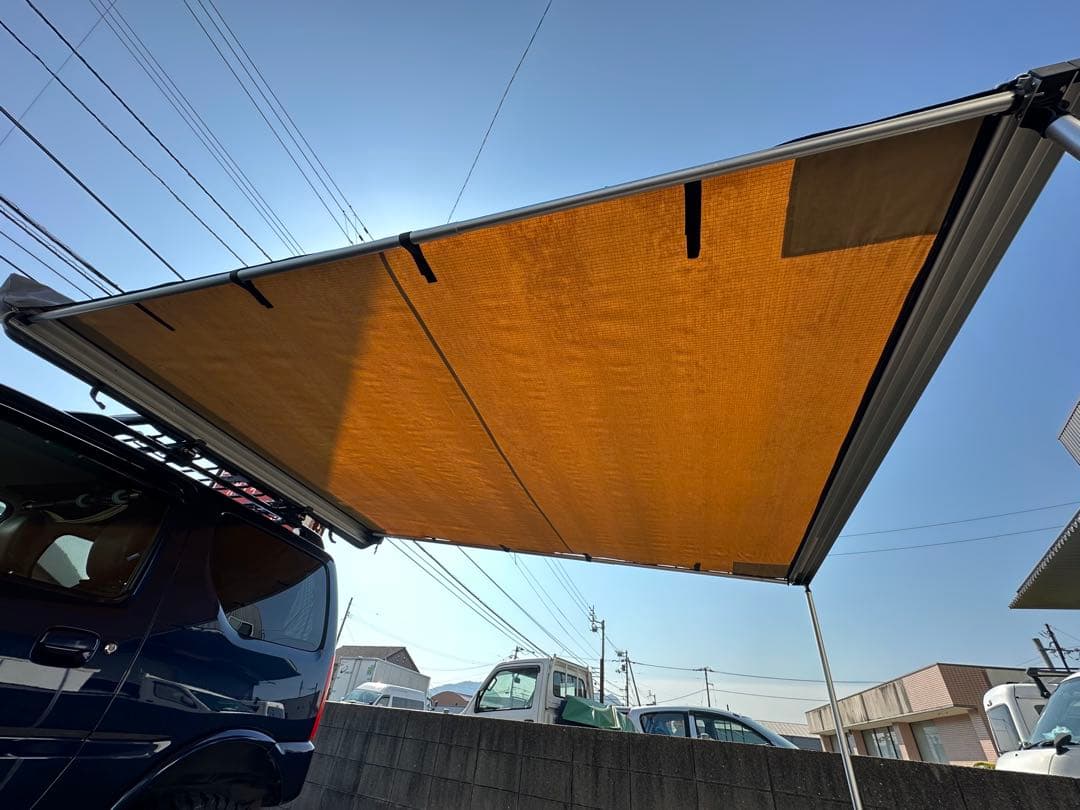 アルミ製タープ 2.5m x 2.0m