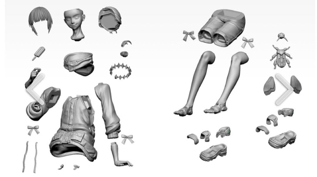オベロン 夏霊衣 ガレージキットワンフェス となりのモケイ