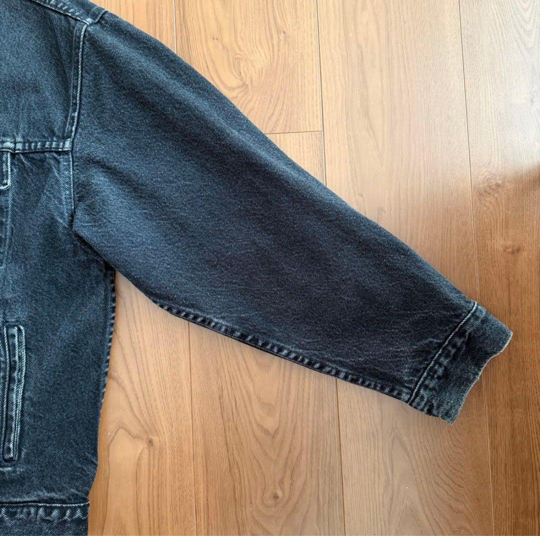 80s リーバイス 57507 ブラック デニムジャケット 70507 後染め - メルカリ